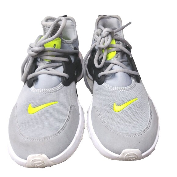 Nike GS React Presto Wolf Grey Black Youth 6.5 Y Shoes - Picture 1 of 7